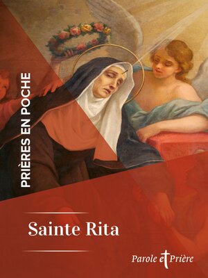 cover image of Prières en poche--Sainte Rita